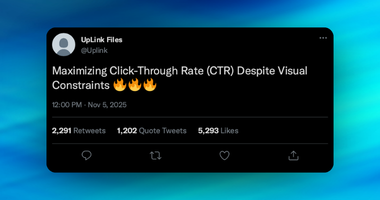 Maximizing Click-Through Rate